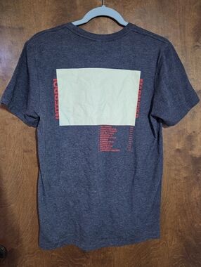 INTERPOL MARAUDER 2019 CONCERT TOUR T-SHIRT Dark Gray Graphic Print Men's Medium